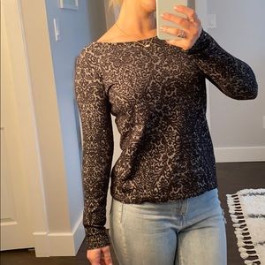 LOFT Patterned Stretchy Top